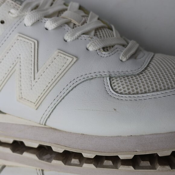 New Balance 574 Sneakers Men's Size 11 D Comfort Athletic White Shoes ML574NSF - Picture 10 of 10